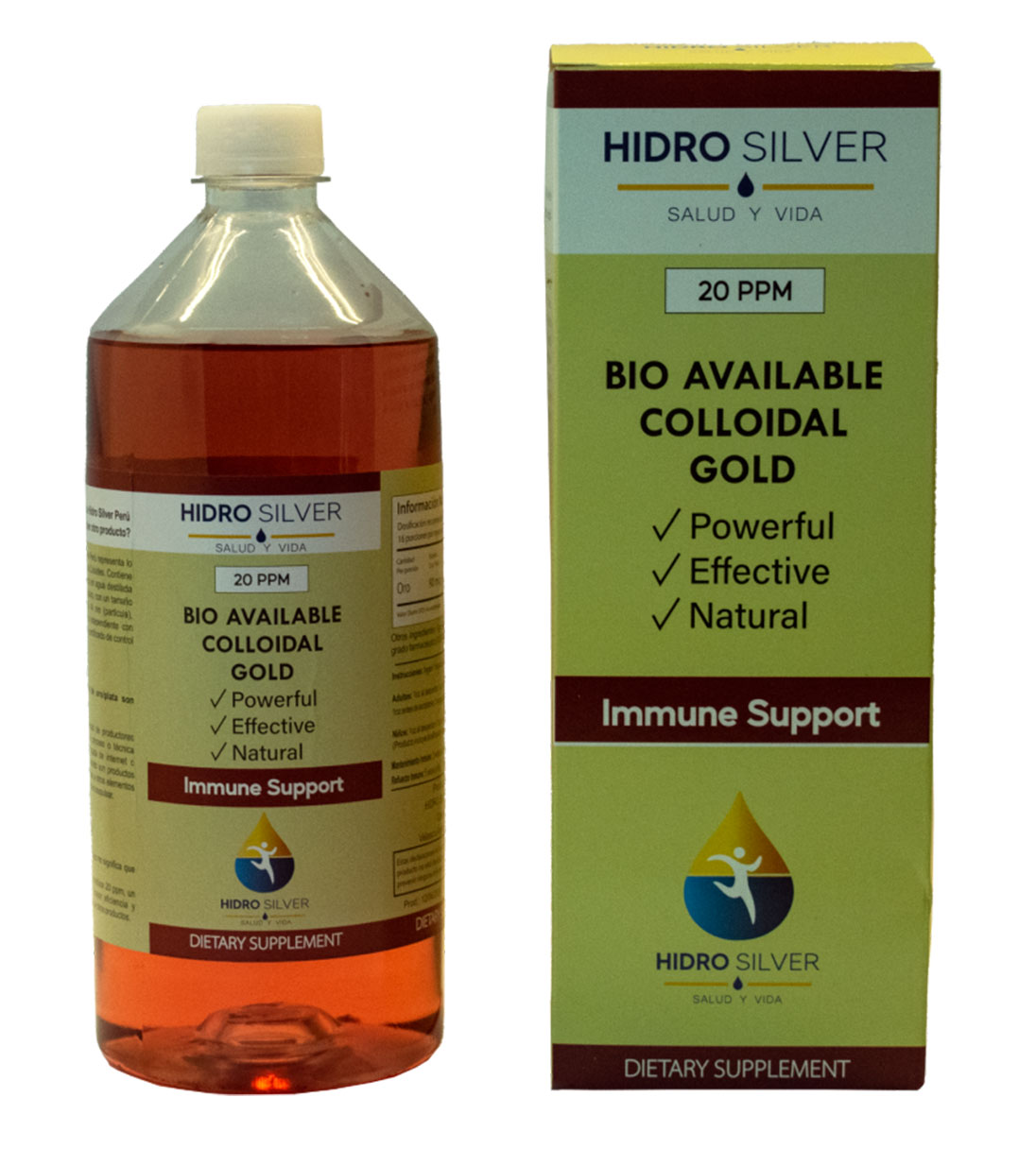 Oro Coloidal Hidro Silver – Refuerza tu Sistema Cognitivo y Salud