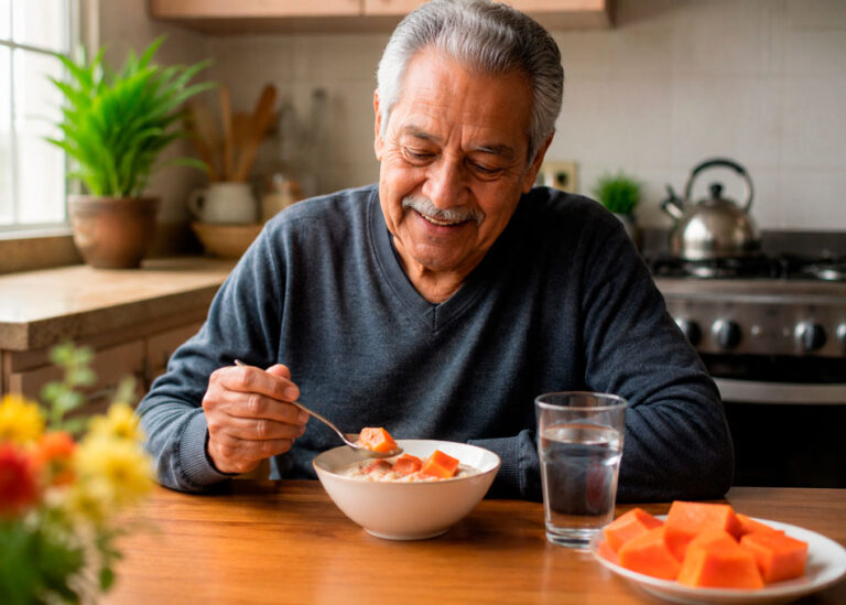 Estreñimiento en adultos mayores: causas, hábitos naturales y apoyo complementario