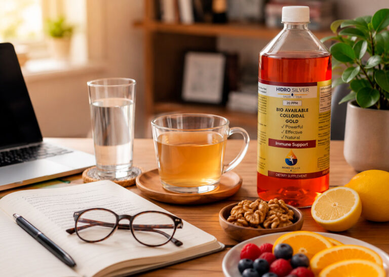 Oro coloidal Hidro Silver: para qué sirve, beneficios y cómo tomarlo